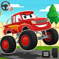Monster Trucks Stunt Race Game